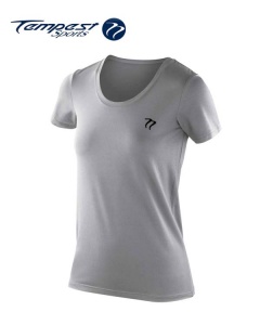 Tempest Women's Light Grey Active T-shirt